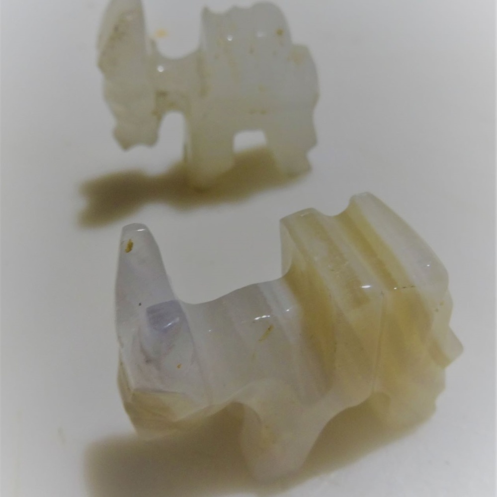 2 Onyx Donkeys Great for your Favorite Democrat